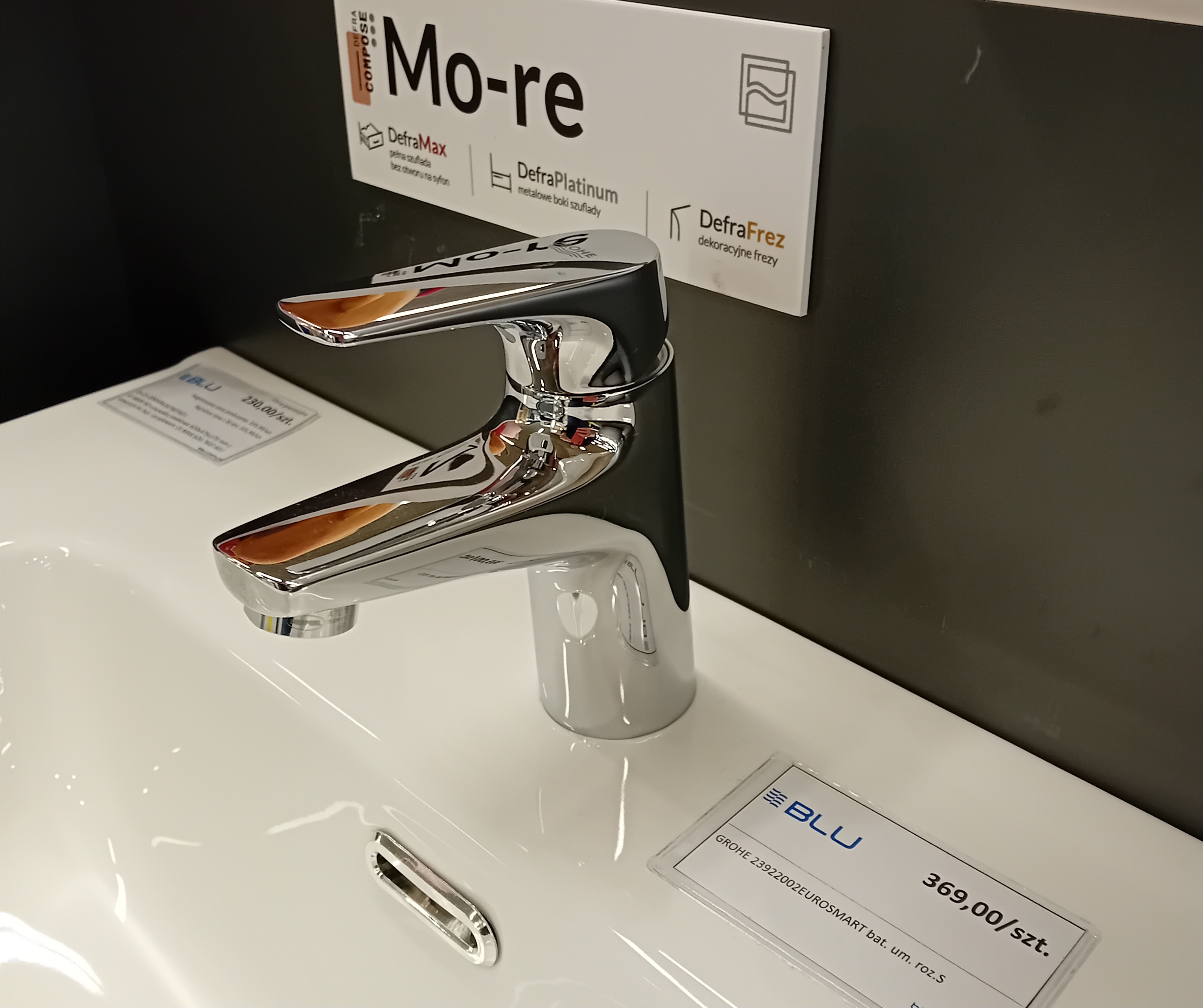 GROHE 23922002  EUROSMART bat. um. roz.S  **ekspo - Powystawowy Łowicz
