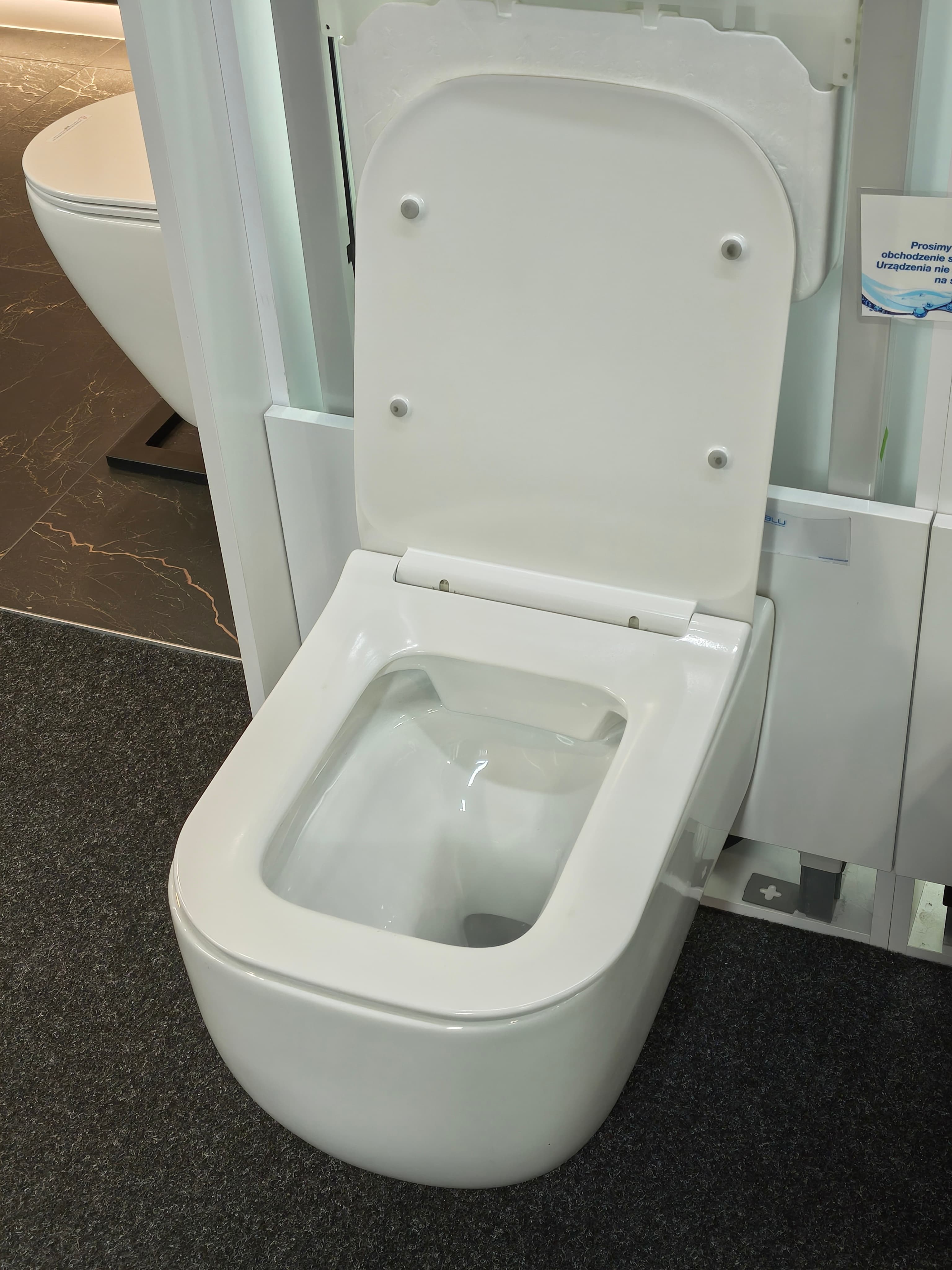 IO MAYO miska wc wisząca Rimless 525x350 mm z deską slim wolnoopadającą z funkcją łatwego wypinania CE.MAYWC525 *16   *W  **ekspo - Powystawowy Poznań