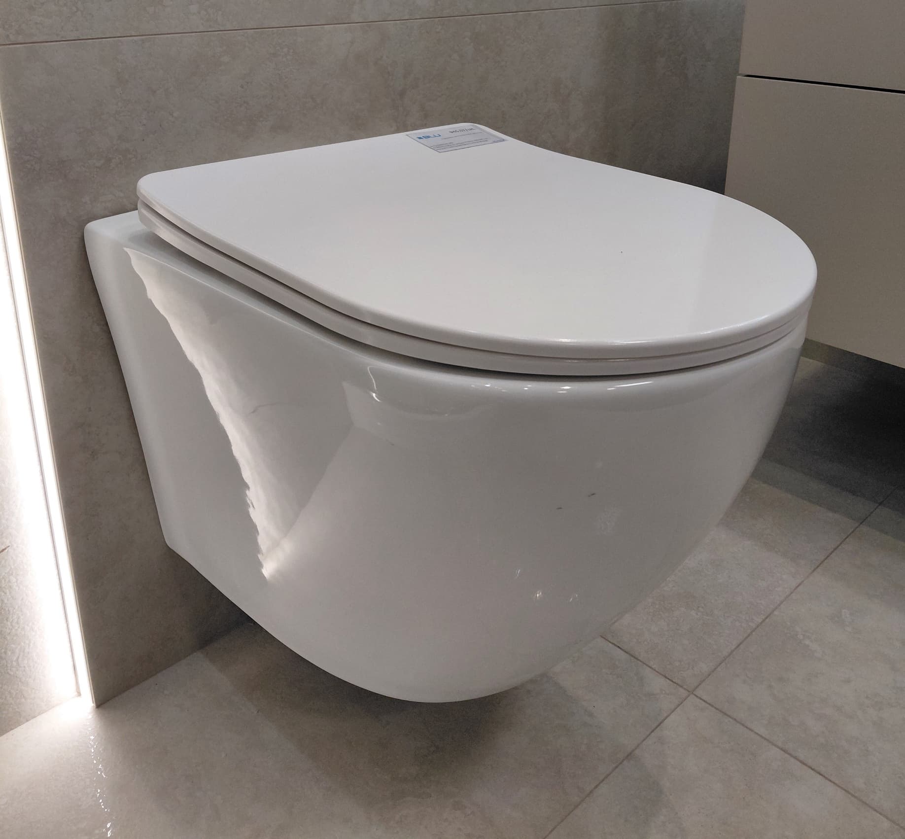 IO FROYA miska wc wisząca Rimless 490x365 mm z deską slim wolnoopadającą z funkcją łatwego wypinania CE.FROWC490 *16*W dostępna na indeksie OI-CS-CEFRO490046ENR.I  **ekspo - Powystawowy Płońsk
