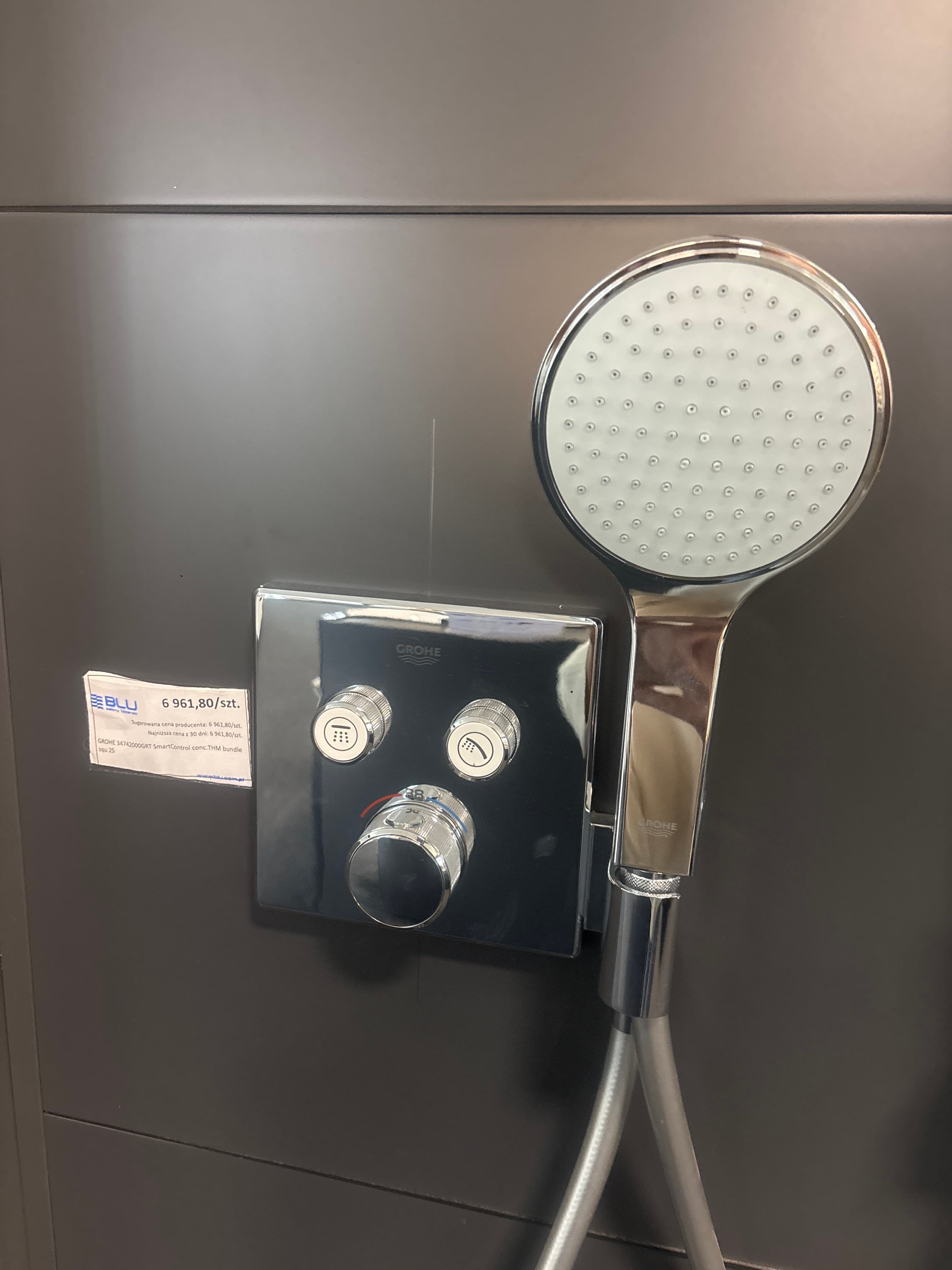 GROHE 34742000 GRT SmartControl conc.THM bundle squ 2S **ekspo - Powystawowy Łódź Zgierska