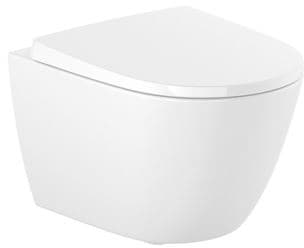 ROCA ONA COMPACTO ZESTAW Miska wc podwieszana Rimless + deska wolnoopadająca duroplast  A34H689000  *12 - Powystawowy Nowy Sącz
