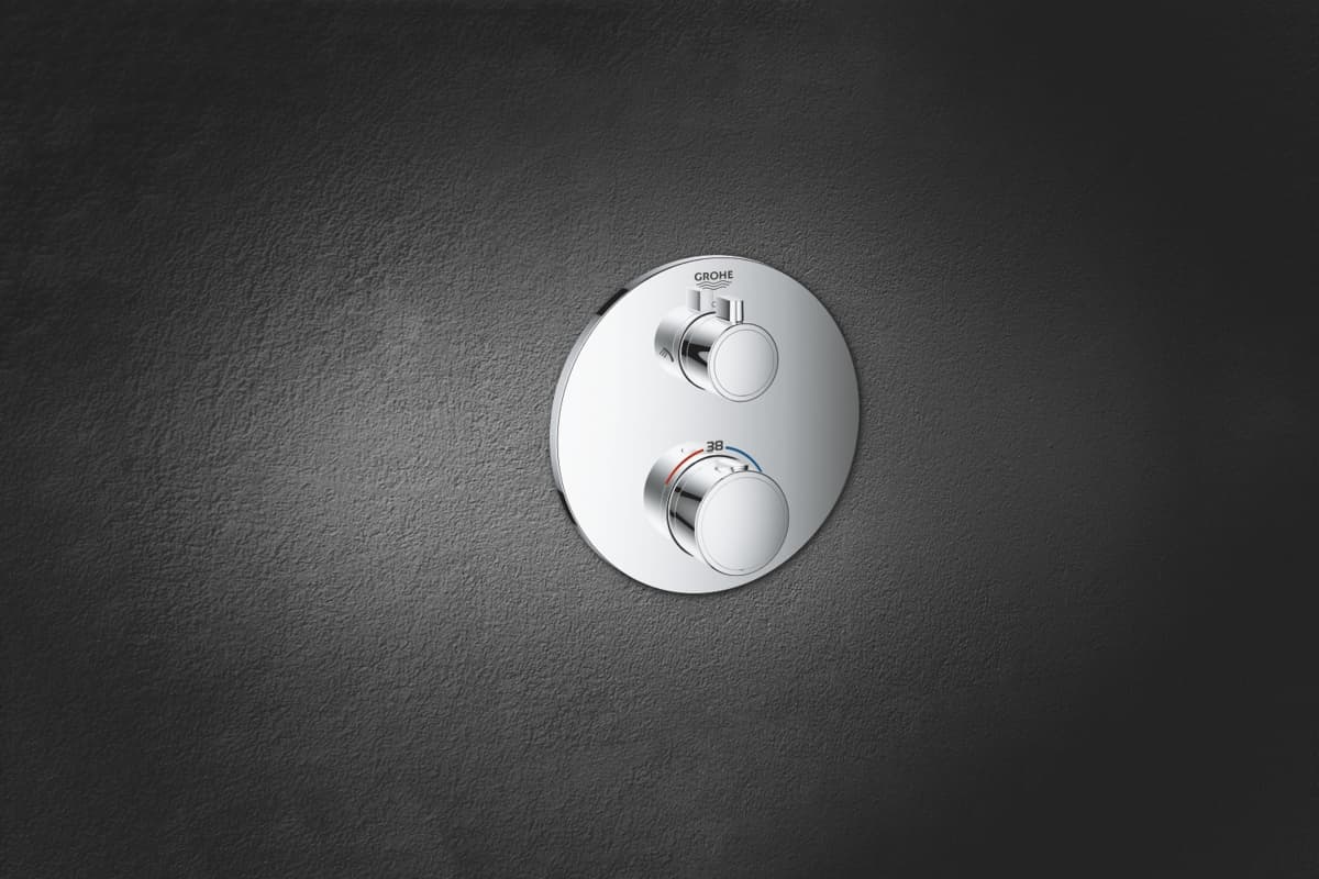 GROHE 24076000 Grohtherm THM trimset shower round  **ekspo - Powystawowy Warszawa