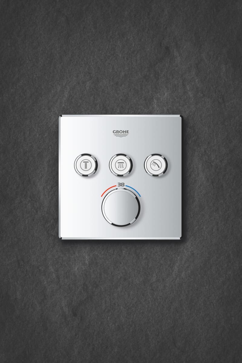 GROHE Grohtherm SmartControl Bateria termostatyczna do obsługi trzech wyjść wody   nr kat. 29126000  **ekspo - Powystawowy Warszawa