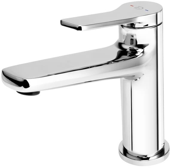 FDESIGN SEPPIA Bateria umywalkowa stojąca  w komplecie z korkiem click-clack chrom FD1-SPA-2-11 - Powystawowy Kalisz