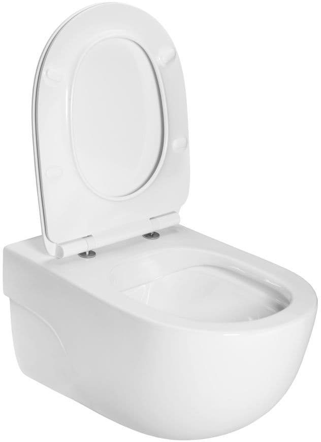 ROCA MERIDIAN PACK Miska WC podwieszana Rimless z deską Slim w-opadającą  A34H240000pal  *12 - Powystawowy Ełk