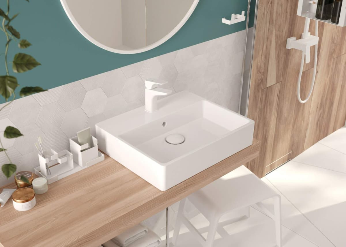 DEANTE (WYPRZEDAŻ) MOKKO BIANCO KUBEK  ADM A912 W  **ekspo - Powystawowy Tarnobrzeg