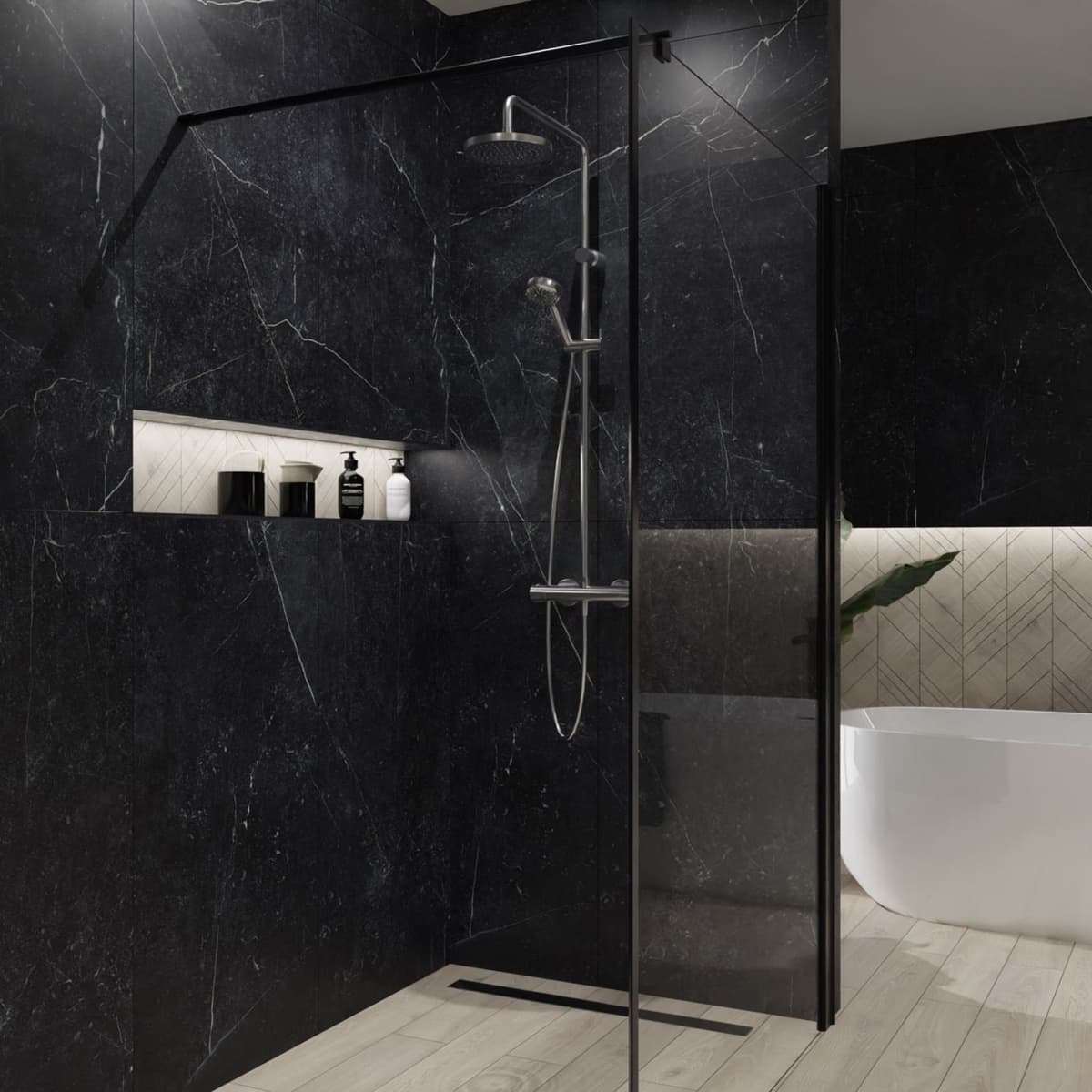 KLUDI LOGO DUAL SHOWER SYSTEM z termostatem Basic, 1 S  6809405-00 *5 - Powystawowy Ostrowiec Świętokrzyski