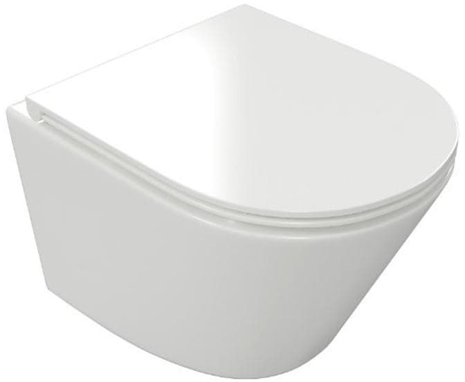 EXCELLENT MISKA WISZĄCA WC JOKER z deską CENL.4504.470.WH - Powystawowy Białystok