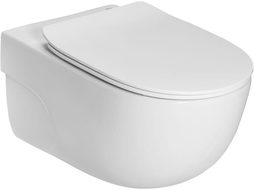 ROCA MERIDIAN PACK Miska WC podwieszana Rimless z deską Slim w-opadającą  A34H240000pal  *12 - Powystawowy Ełk