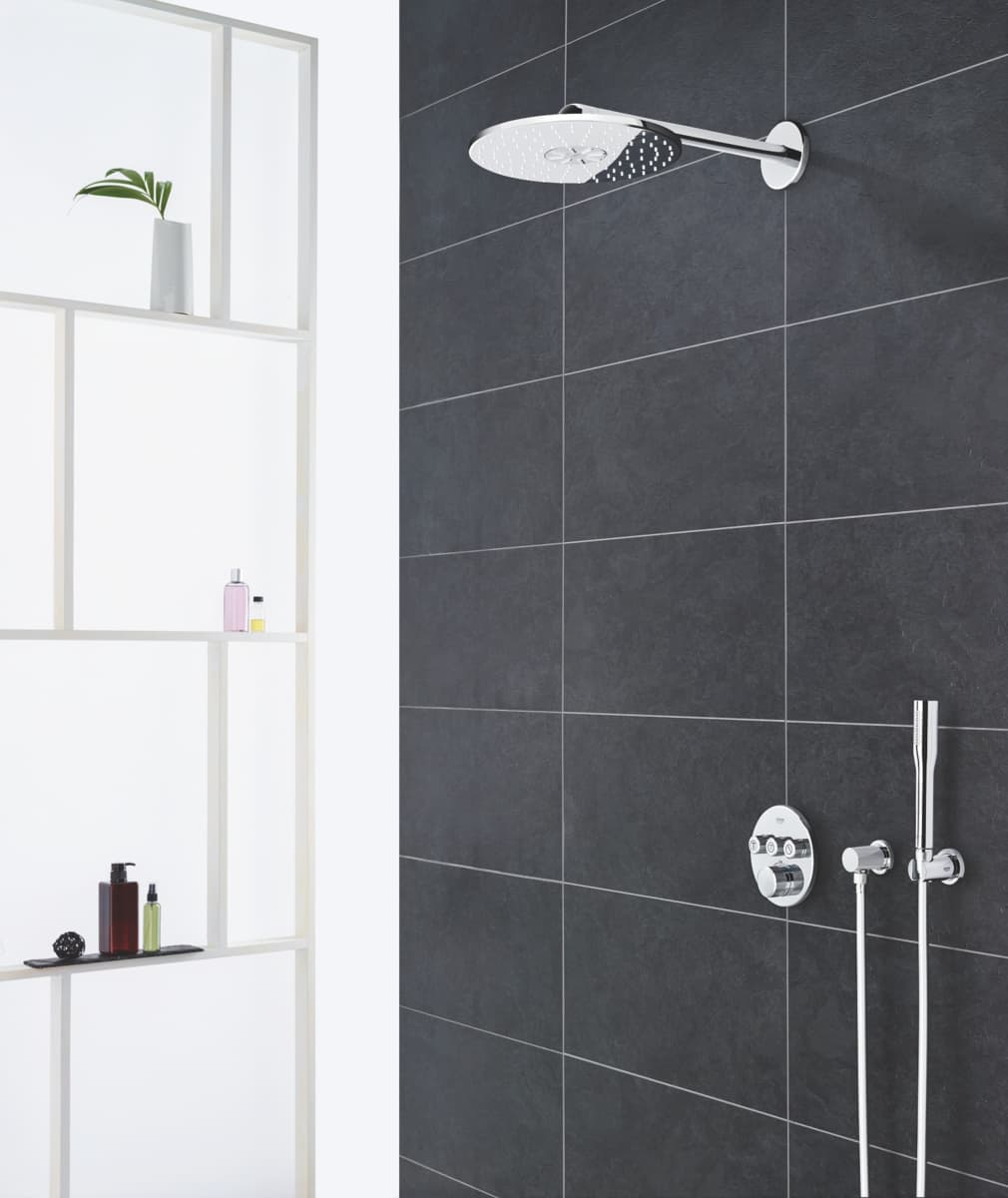 GROHE Smart Control podtynkowa  bateria termostatyczna okrągła do obsługi trzech wyjść  29121000 chrom  **ekspo - Powystawowy Tarnobrzeg