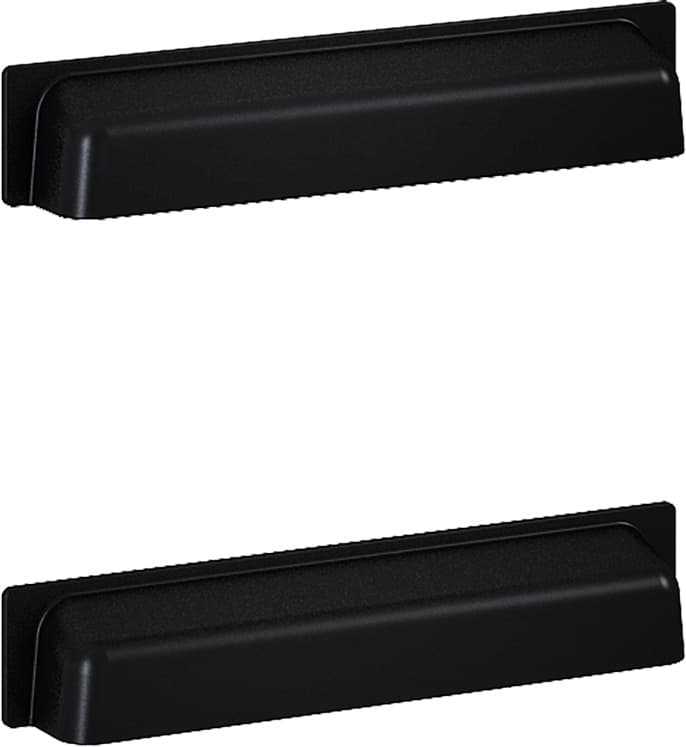 ELITA  RE120150077160   167194  UCHWYT INGE BLACK MATT 15 KOMPLET 2 SZT. (L-148/R-128)   *400 *W  **ekspo - Nowy Krosno