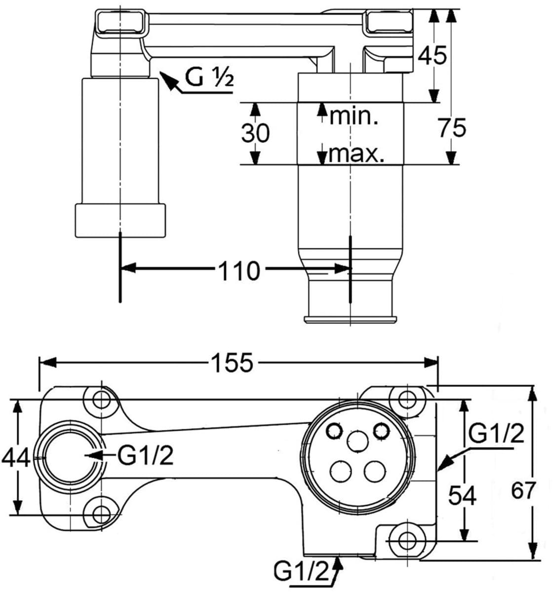 Kludi Bozz 38244N076 + 38243