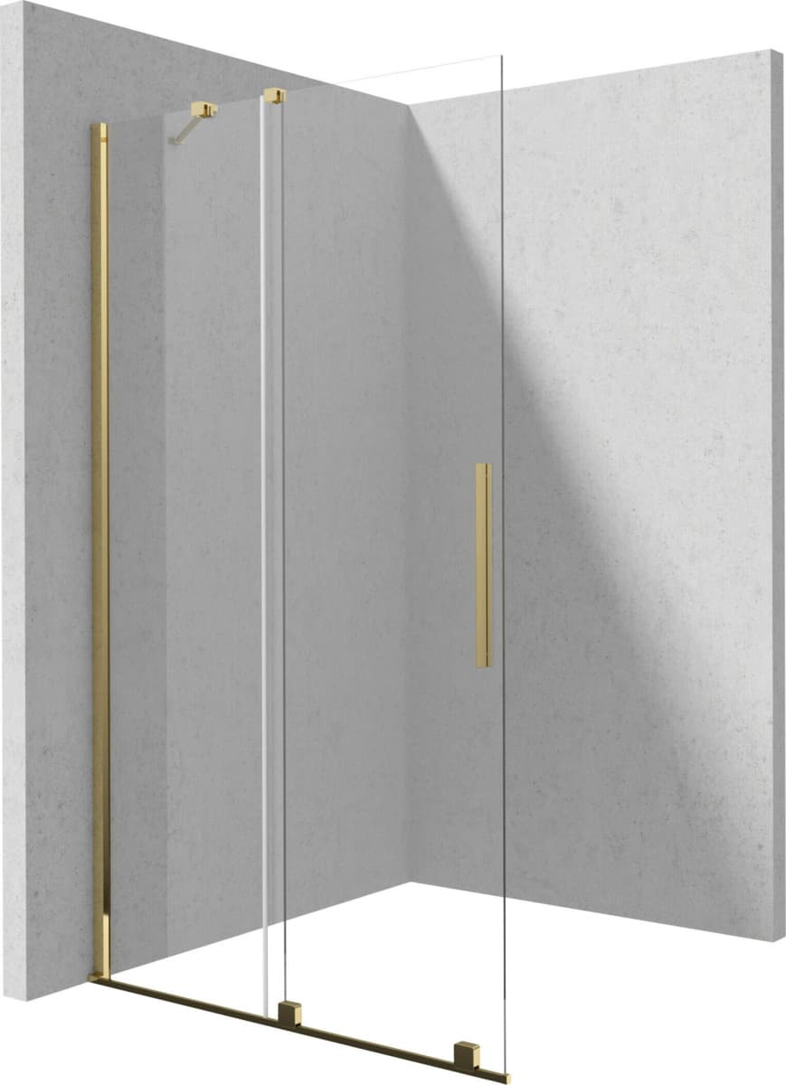 DEANTE WALK-IN PRZESUWNY PRIZMA GOLD 120x195 CM  KTJ_Z32R  **ekspo - Powystawowy Pułtusk