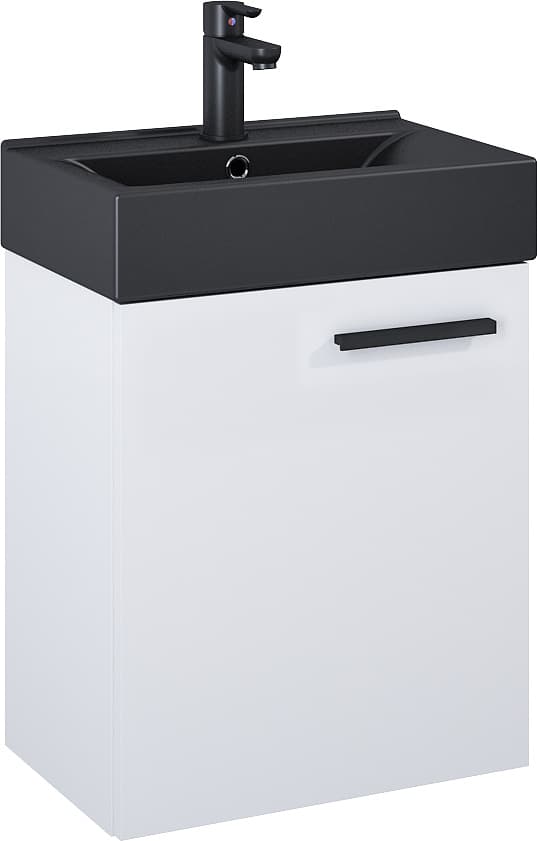 ELITA  RE020450155290   168301  SET TINY 45 1D WHITE MATT PDW (UM. BLACK MATT)   *16  **ekspo - Powystawowy Łowicz