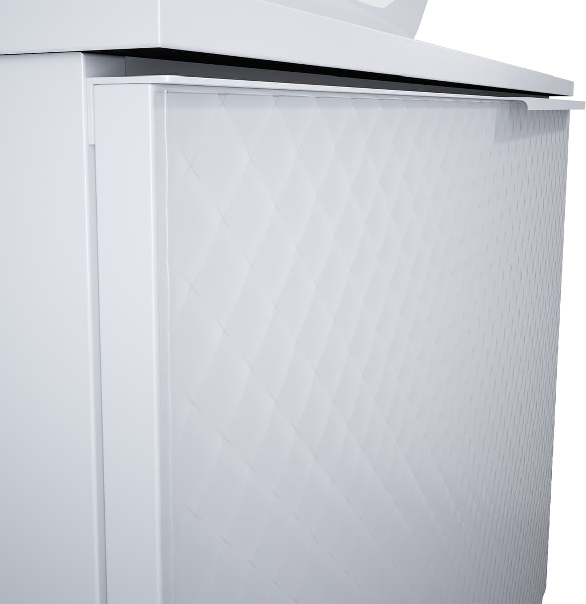 ELITA  RE010700165290   168380  SZAFKA GLAM 70 1S+1S WHITE MATT PDW   *4  **ekspo - Powystawowy Kraków