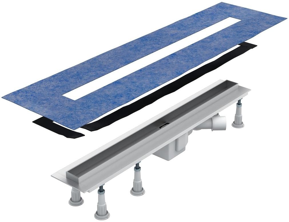 IO odwodnienia liniowe SOTTILE SLIM maskownica ARGENTO ze stali nierdzewnej 70x3,5x9,5 AZSL70/SX *W  **ekspo - Powystawowy Poznań