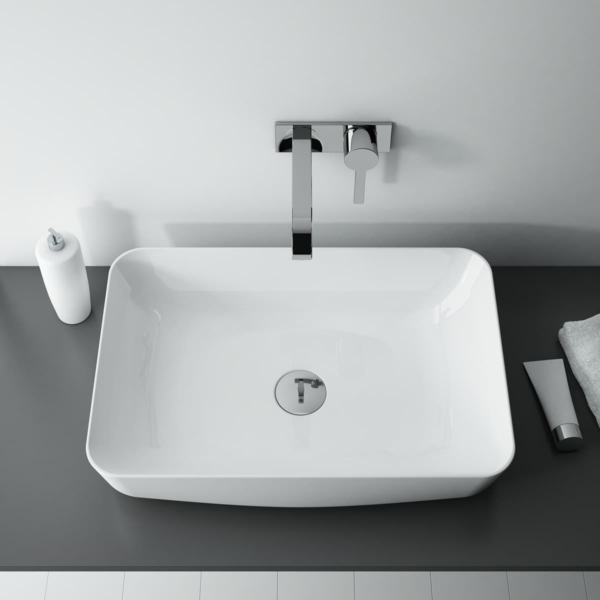 ELITA  RE040500058060   145042  UMYWALKA NOMIA 50x39 BLAT, CERAM WHITE   *54 - Powystawowy Szczecin