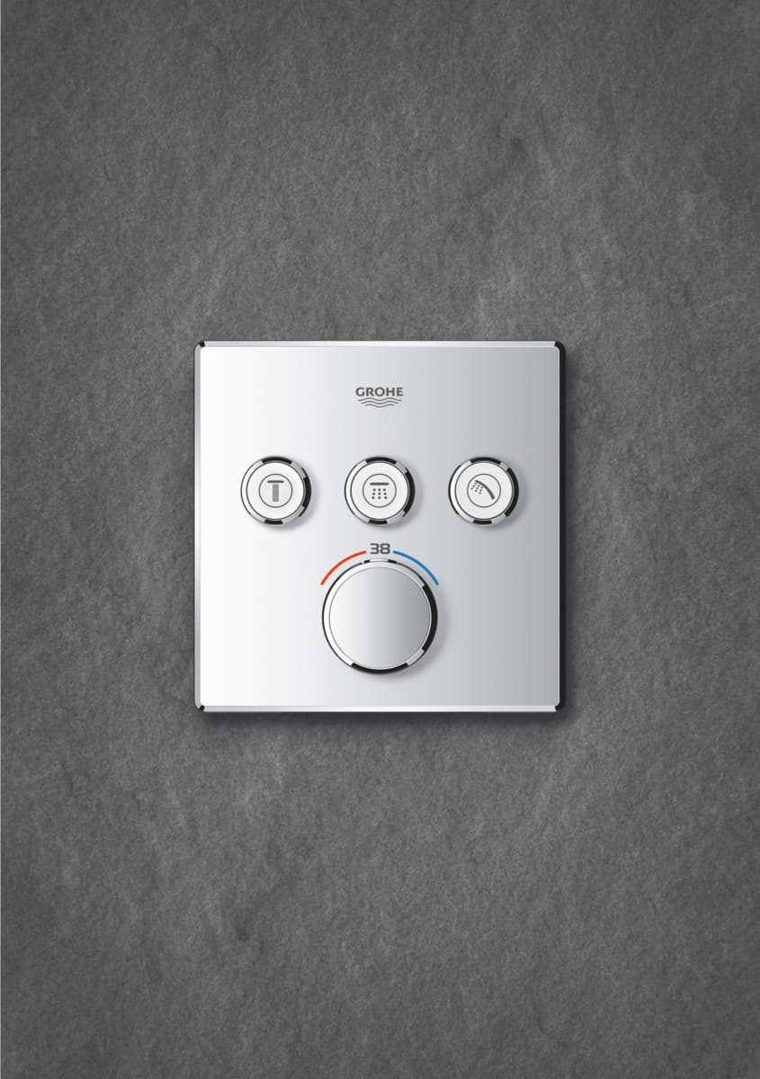 GROHE Grohtherm SmartControl Bateria termostatyczna do obsługi trzech wyjść wody   nr kat. 29126000  **ekspo - Powystawowy Warszawa