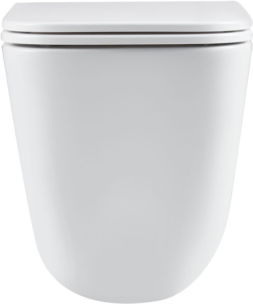 IO GOL PLUS miska wc wisząca Spin Flux plus 490x340x385 mm zabudowana od dołu z deską slim wolnoopadającą z funkcją łatwego wypinania CE.GOLSF.490.102E-UQ3.I - Powystawowy BLU Salon Łazienek Jelenia Góra