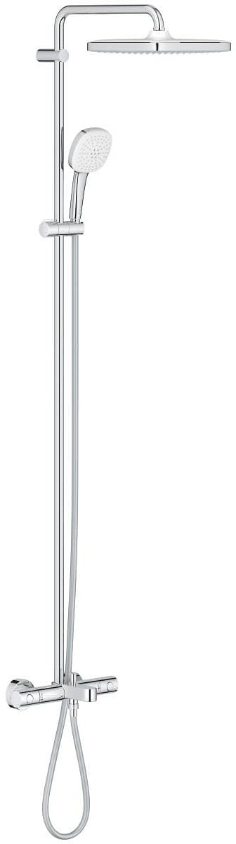 GROHE 26691001 TEMPESTA SYSTEM CUBE 250 System wannowo-prysznicowy z termostatem do montażu ściennego chrom  **ekspo - Powystawowy Warszawa