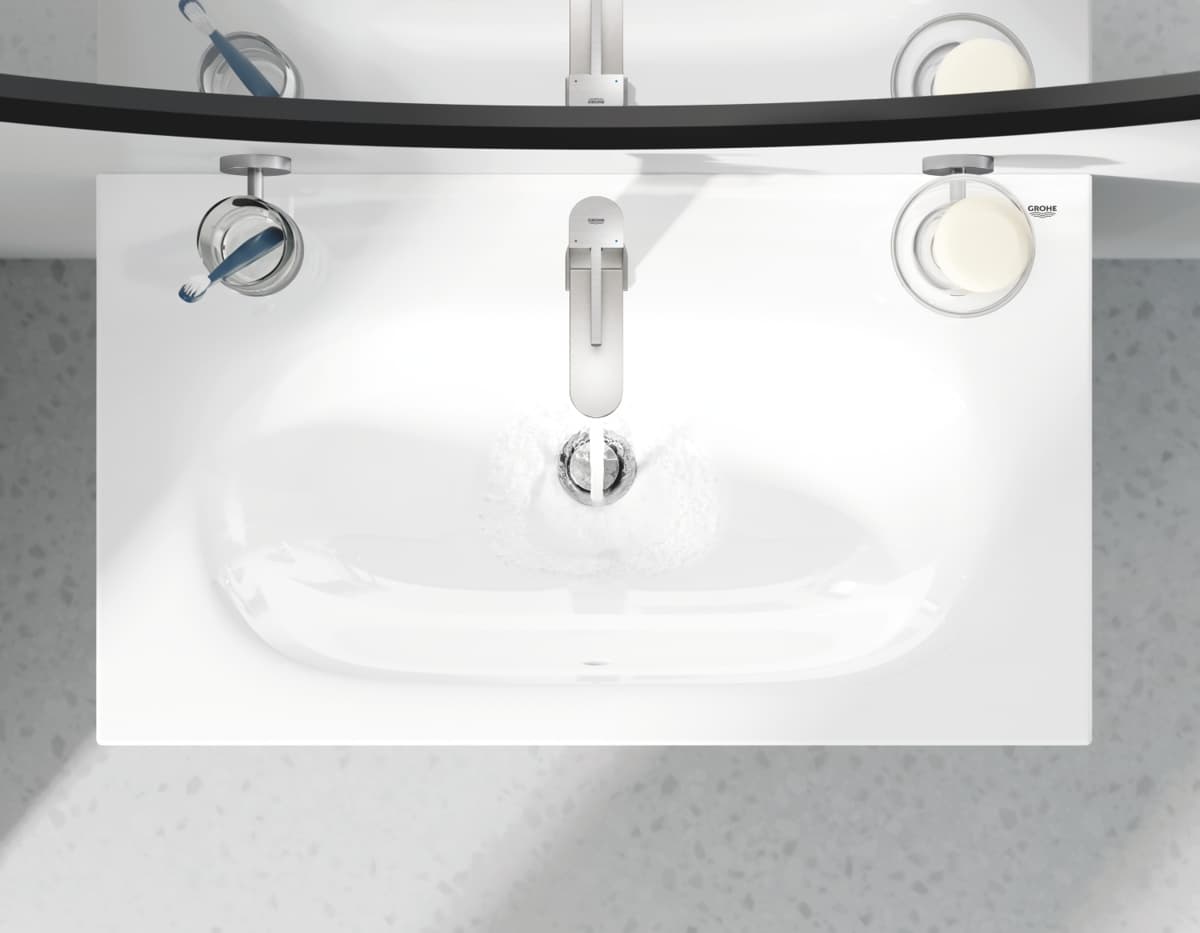 GROHE  23871DC3  Plus bateria umywalkowa, DN 15 Rozmiar M  stal nierdzewna  **ekspo - Powystawowy Cieszyn