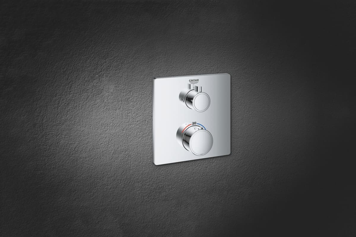 GROHE 24079000 Grohtherm bat.prysznicowa do obsługi 2 wyjść wody  **ekspo - Powystawowy Warszawa