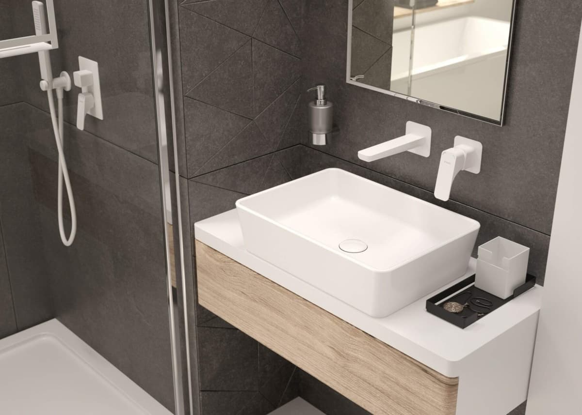 DEANTE (WYPRZEDAŻ) MOKKO BIANCO KUBEK  ADM A912 W  **ekspo - Powystawowy Tarnobrzeg