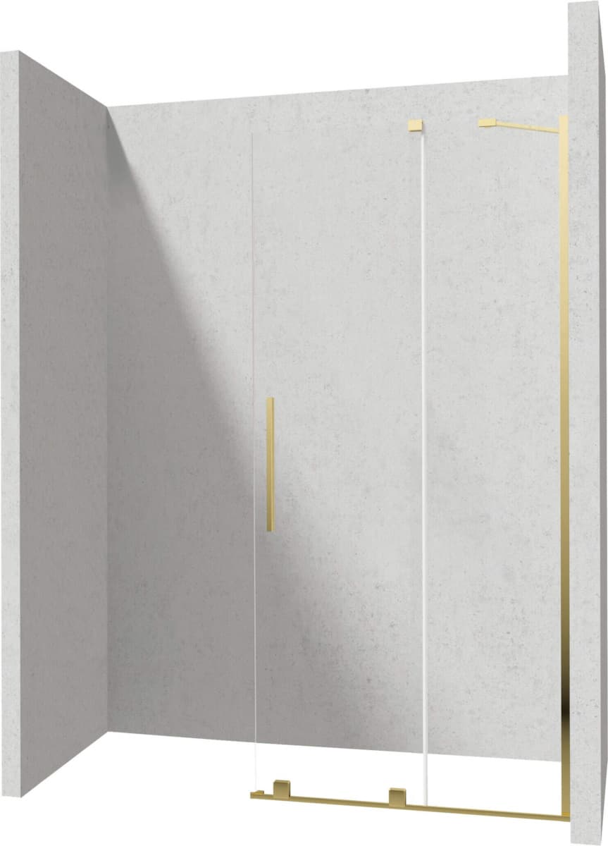 DEANTE WALK-IN PRZESUWNY PRIZMA GOLD 120x195 CM  KTJ_Z32R  **ekspo - Powystawowy Pułtusk