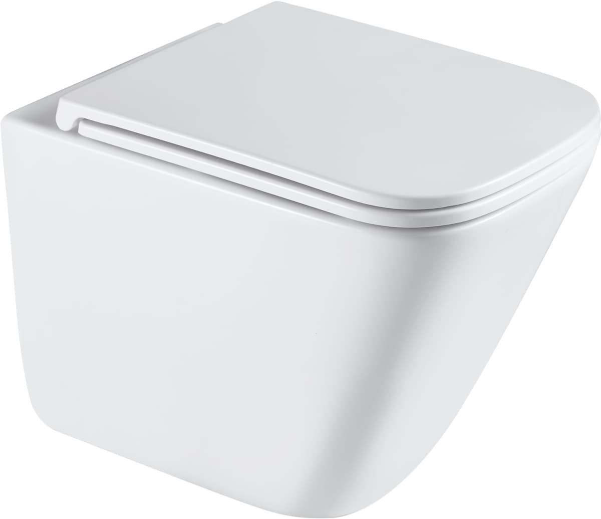 IO GOL PLUS miska wc wisząca Spin Flux plus 490x340x385 mm zabudowana od dołu z deską slim wolnoopadającą z funkcją łatwego wypinania CE.GOLSF.490.102E-UQ3.I - Powystawowy BLU Salon Łazienek Jelenia Góra
