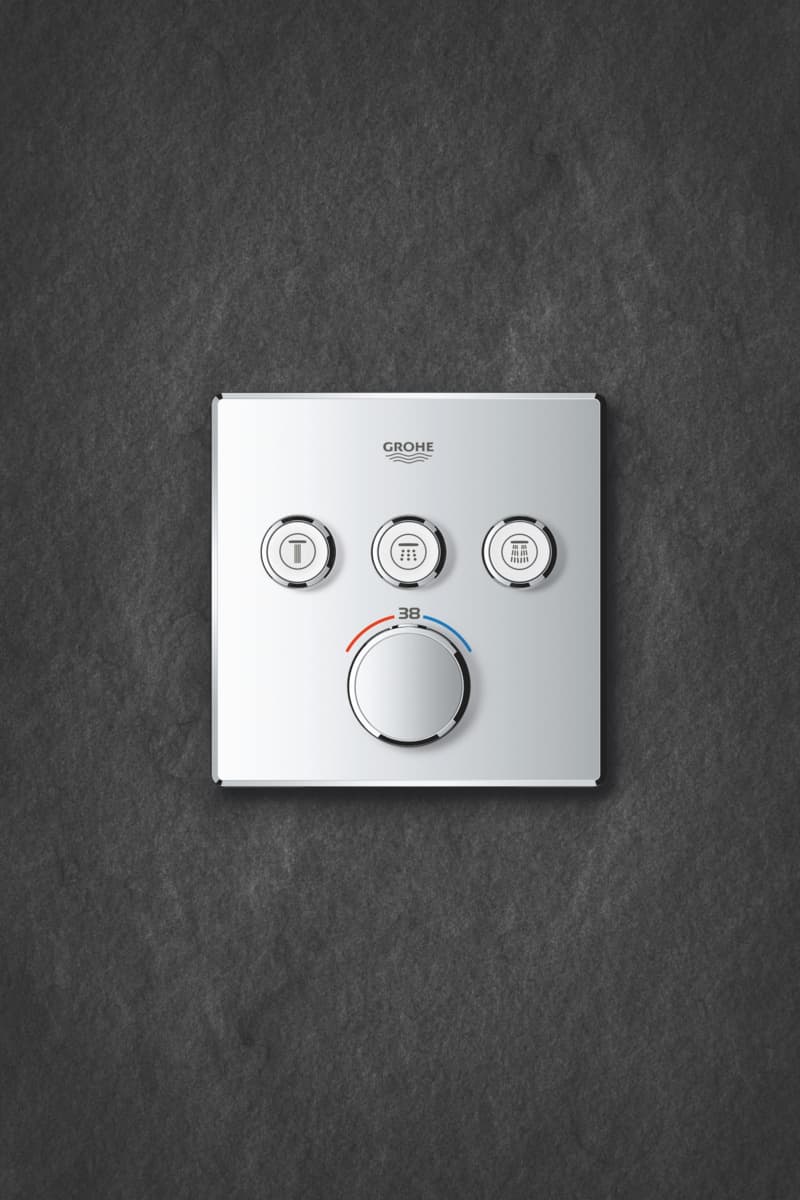 GROHE Grohtherm SmartControl Bateria termostatyczna do obsługi trzech wyjść wody   nr kat. 29126000  **ekspo - Powystawowy Warszawa