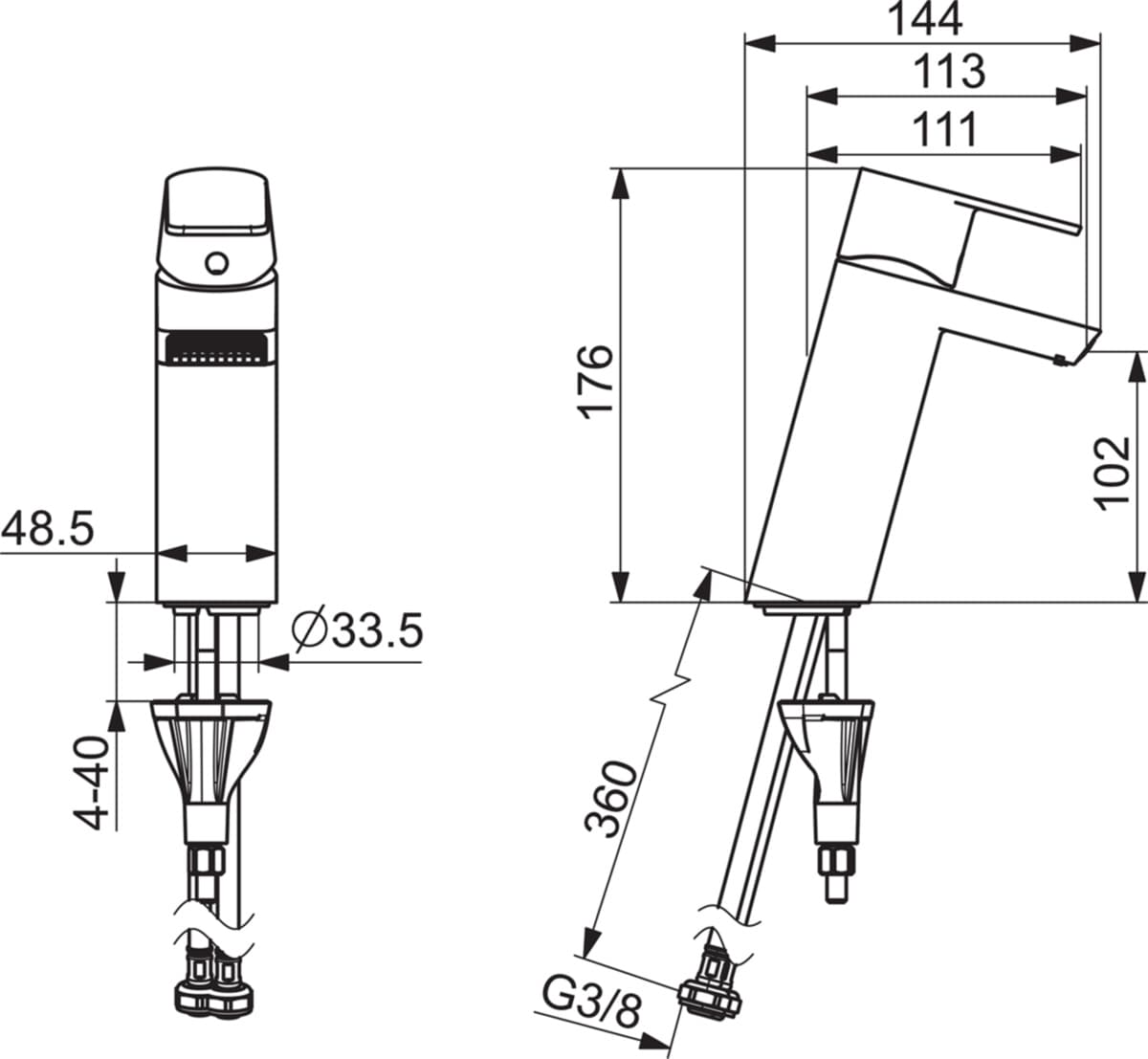 ORAS  Stela 4810F BATERIA UMYWALKOWA  **ekspo - Powystawowy Białystok
