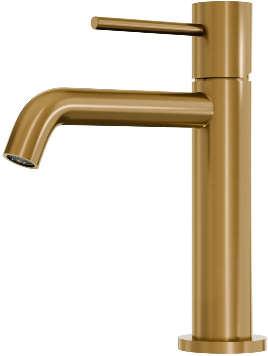 IO LUVIA bateria umywalkowa stojąca wykończenie, brushed gold BDM.39.1OC - Nowy Kalisz
