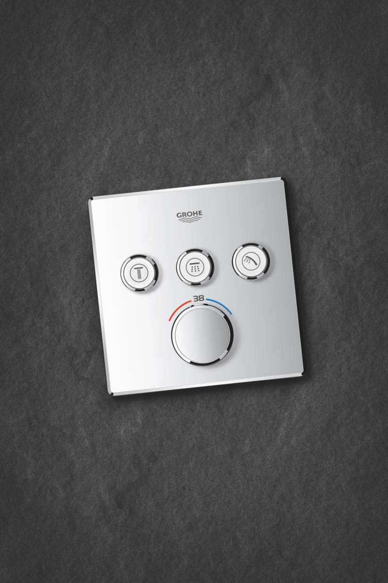 GROHE Grohtherm SmartControl Bateria termostatyczna do obsługi trzech wyjść wody   nr kat. 29126000  **ekspo - Powystawowy Warszawa