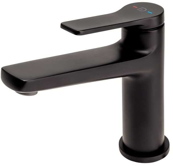 FDESIGN SEPPIA Bateria umywalkowa stojąca  w komplecie z korkiem click-clack czarny FD1-SPA-2-22 - Powystawowy Kalisz
