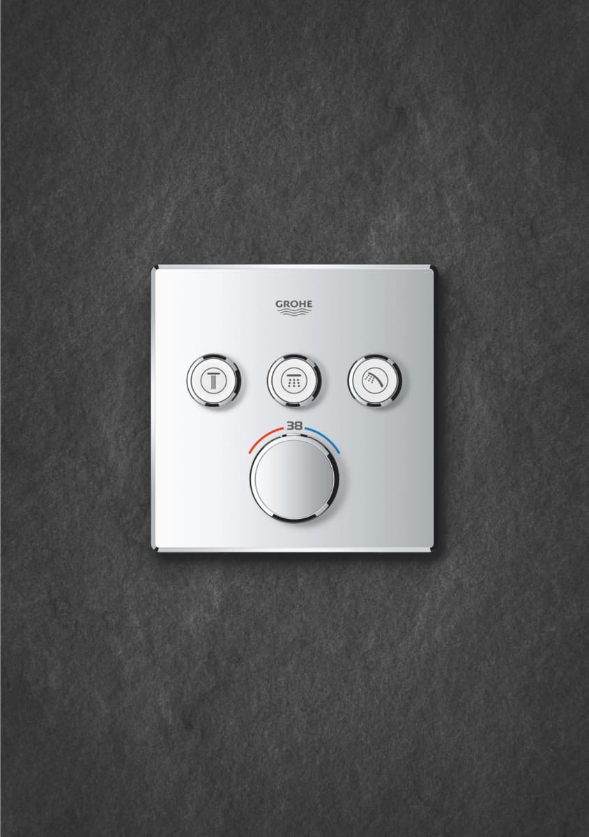 GROHE Grohtherm SmartControl Bateria termostatyczna do obsługi trzech wyjść wody   nr kat. 29126000  **ekspo - Powystawowy Warszawa