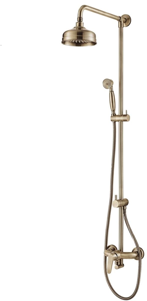 OMNIRES ART DECO system prysznicowy natynkowy AD5144BR brąz antyczny  **ekspo - Powystawowy Starogard Gdański