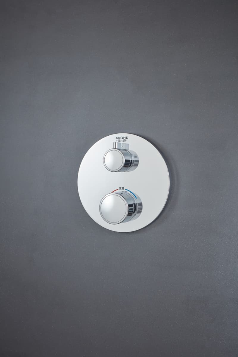 GROHE 24076000 Grohtherm THM trimset shower round  **ekspo - Powystawowy Warszawa