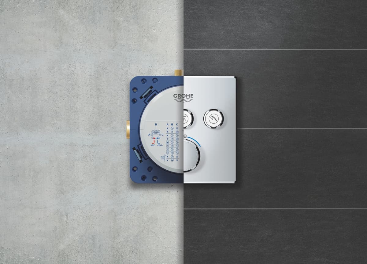 GROHE Grohtherm SmartControl Bateria termostatyczna do obsługi trzech wyjść wody   nr kat. 29126000  **ekspo - Powystawowy Warszawa