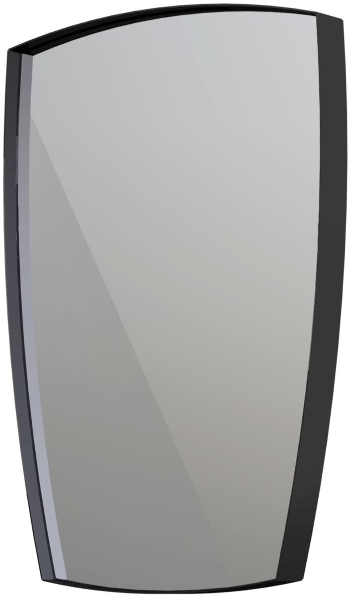 ORISTO LOUIS - lustro  50 cm., w ramie kolor: czarny połysk   OR50-L-RA-50-7  **ekspo - Powystawowy Kalisz