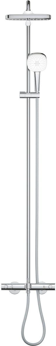 GROHE 26691001 TEMPESTA SYSTEM CUBE 250 System wannowo-prysznicowy z termostatem do montażu ściennego chrom  **ekspo - Powystawowy Warszawa