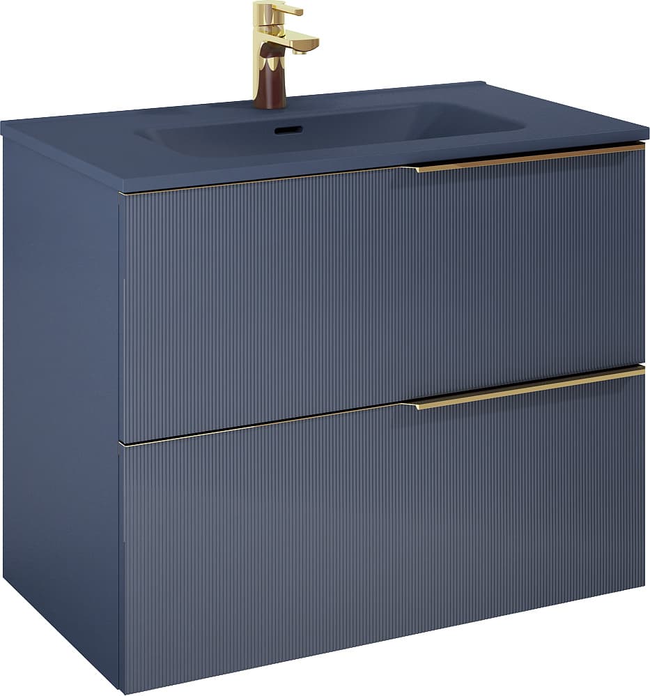ELITA  RE010804047030   169084  SZAFKA SOHO 80 2S NAVY BLUE MATT PDW   *4 - Powystawowy Słupsk