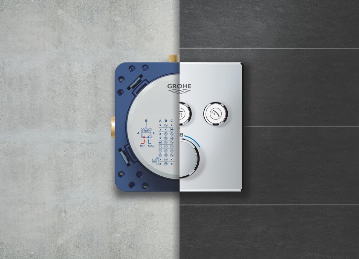 GROHE Grohtherm SmartControl Bateria termostatyczna do obsługi trzech wyjść wody   nr kat. 29126000  **ekspo - Powystawowy Warszawa
