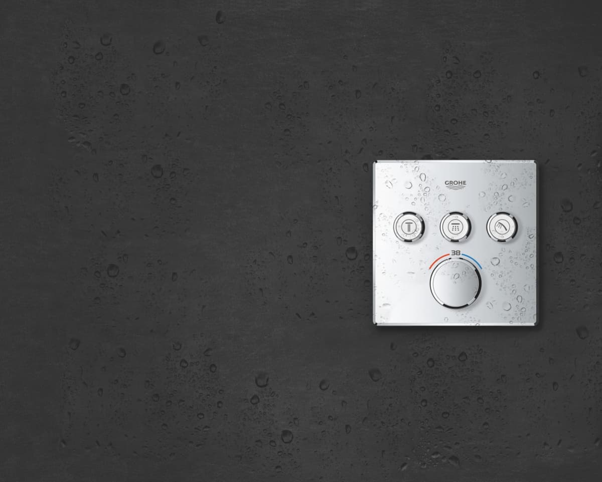 GROHE Grohtherm SmartControl Bateria termostatyczna do obsługi trzech wyjść wody   nr kat. 29126000  **ekspo - Powystawowy Warszawa