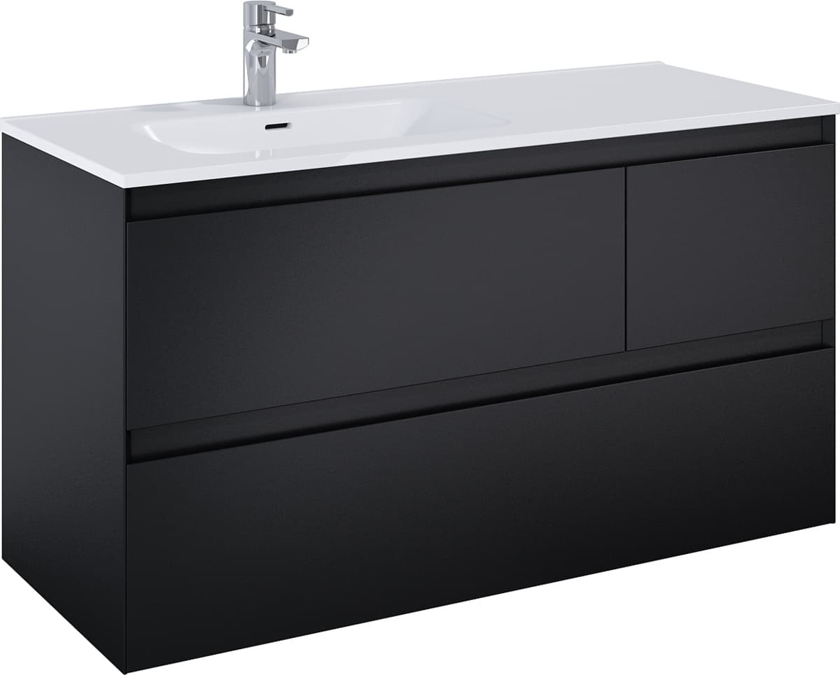 ELITA  RE012006157160   168175  SZAFKA SPLIT 120 3S L BLACK MATT PDW   *4 - Powystawowy Skierniewice