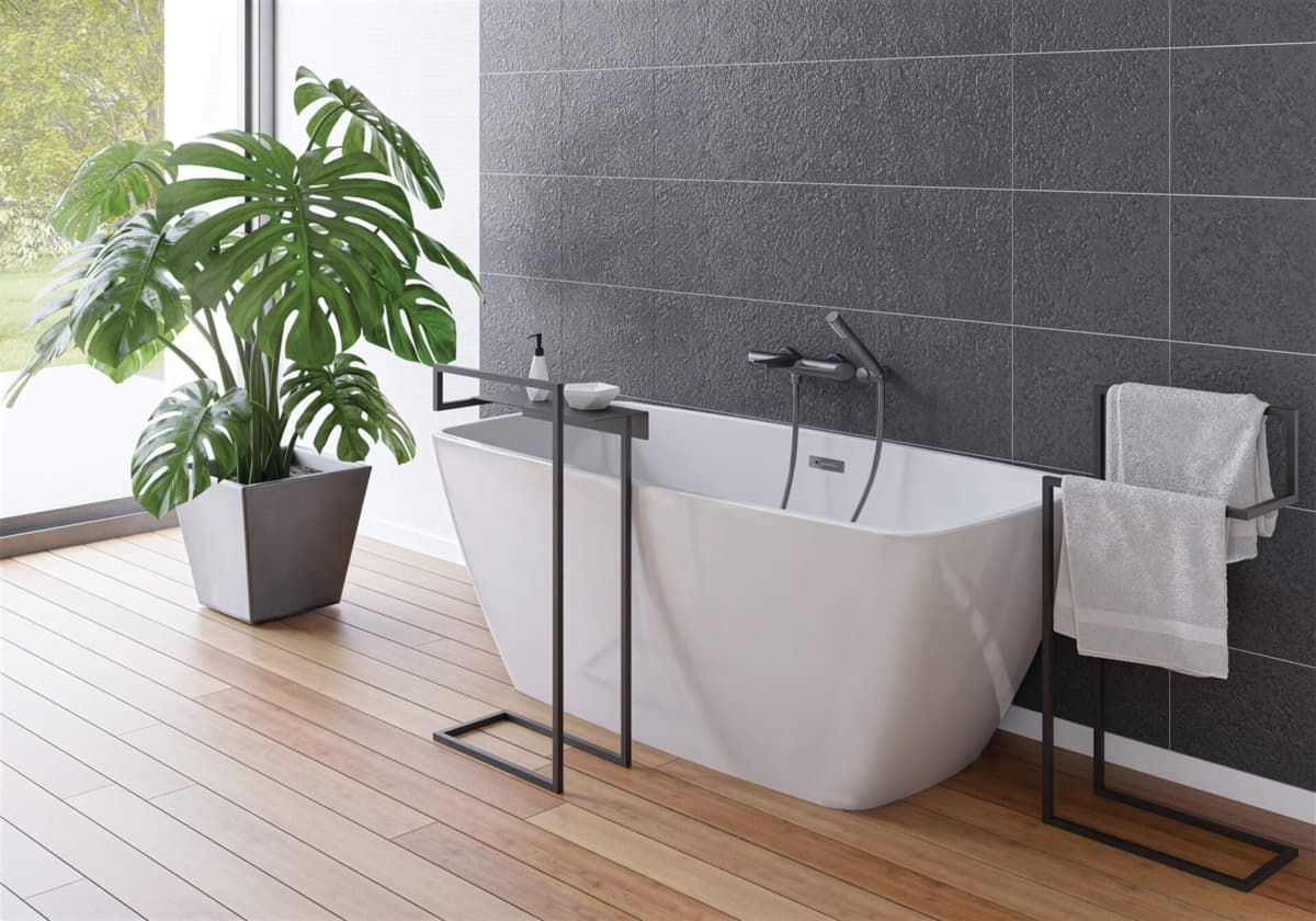 DEANTE BAT. ARNIKA TITANIUM WANNOWA BEZ KOMPLETU NATRYSKOWEGO  BQA D10M - Powystawowy Augustów