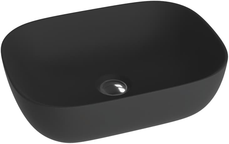 IO IDDE BLACK umywalka nablatowa 455x325x135 MM bez przelewu CE.IDD.BL.UM455 *24 *W  **ekspo - Powystawowy Lubliniec