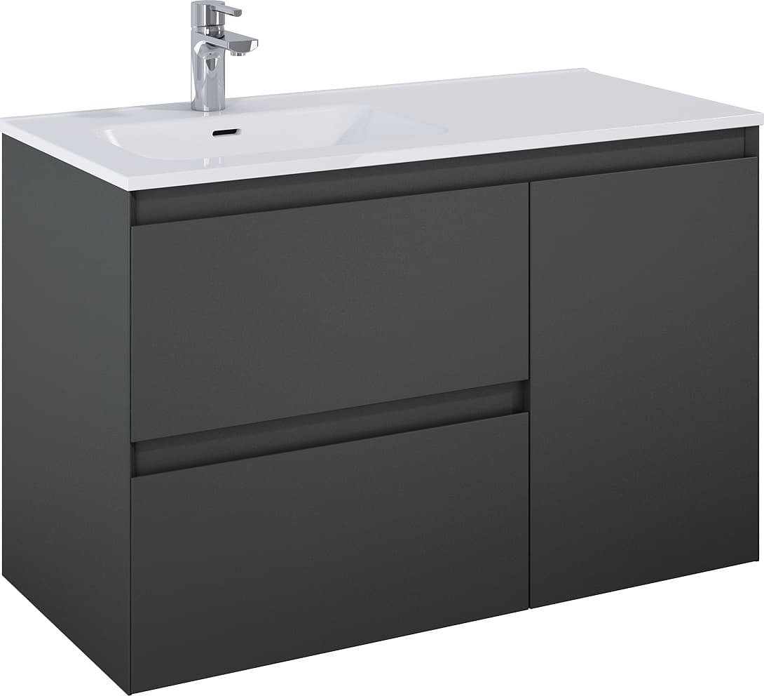 ELITA  RE011006056010   168150  SZAFKA SPLIT 100 2S L CARGO ANTHRACITE MATT PDW   *4 - Powystawowy Chełm