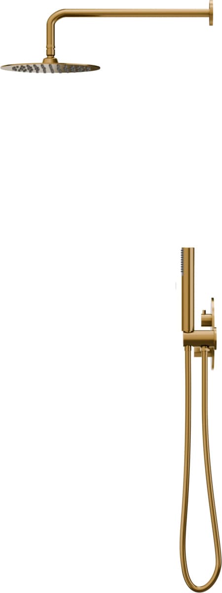 IO LUVIA bateria natryskowa termostatyczna podtynkowa z zestawem, wykończenie brushed gold GTM.39OC - Nowy Łaziska Górne