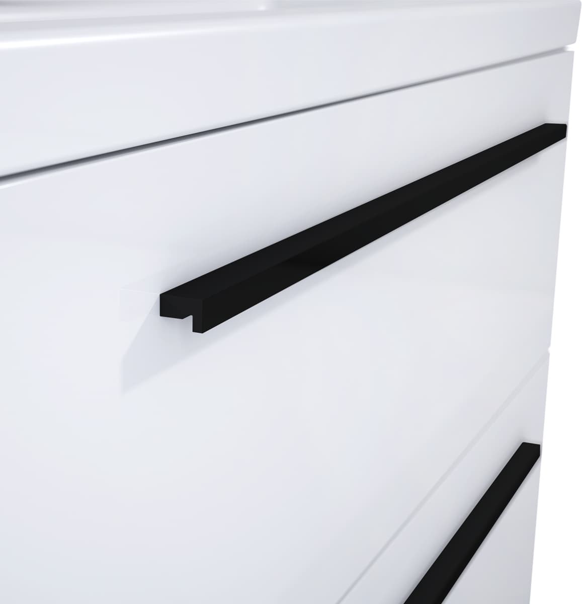 ELITA  RE120600027160   167904  UCHWYT KWADRO PLUS BLACK MATT 60 1 SZT. (L-600/R-576)   *400 - Powystawowy Nowy Sącz
