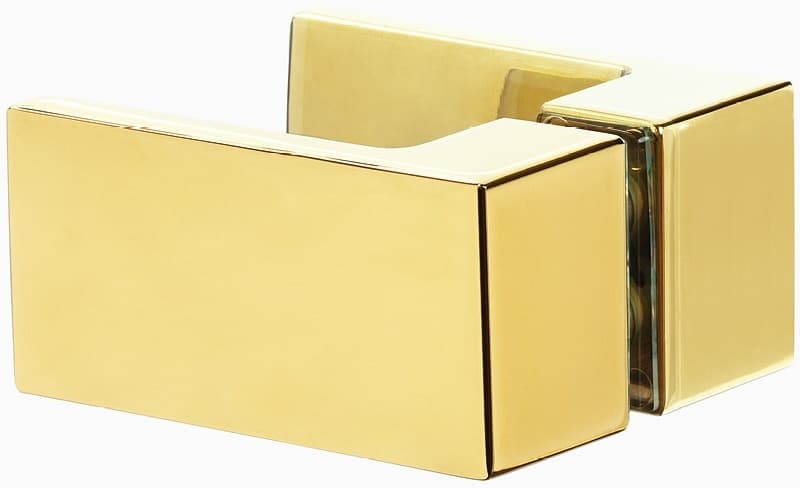 NEW TRENDY Kabina prysznicowa AVEXA GOLD SHINE L kwadratowa drzwi pojedyncze 90x90x200 szkło czyste 6mm Active Shield EXK-1660 - Powystawowy Tarnobrzeg